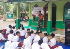 Babinsa Koramil Kapas Beri Pembinaan Kedisiplinan dan Kepemimpinan kepada Siswa SDN Kedaton